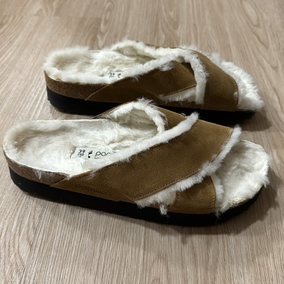 Birkenstock papillio Daytona suede platform sandals - Picture 8 of 9